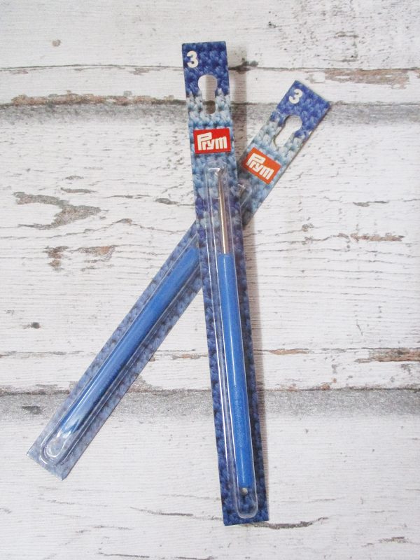Häkelnadel Stärke 3,0 von Prym (silber-blau) – Bild 2