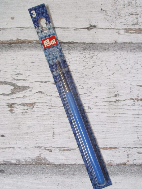 Häkelnadel Stärke 3,0 von Prym (silber-blau) – Bild 3