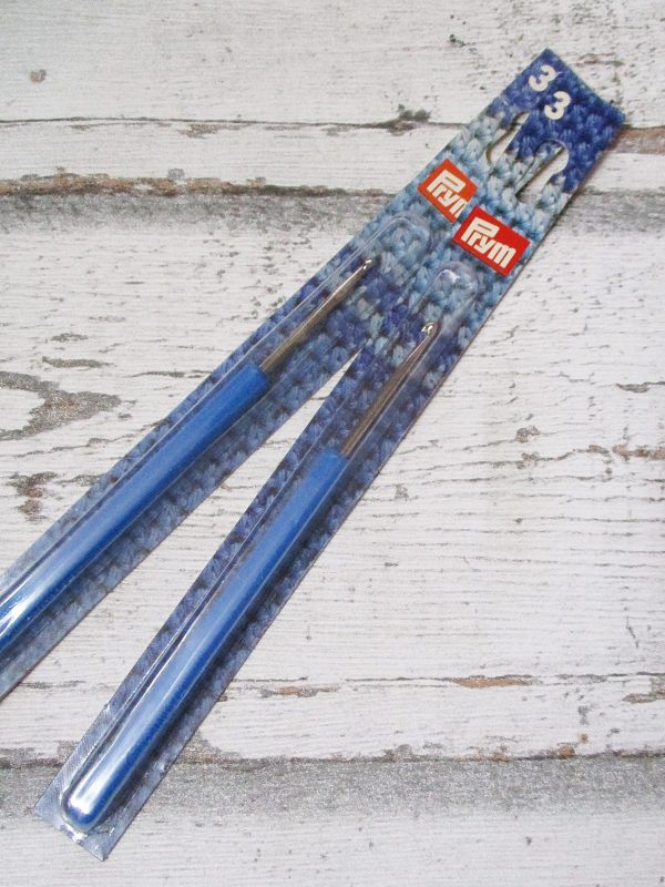 Häkelnadel Stärke 3,0 von Prym (silber-blau) – Bild 4