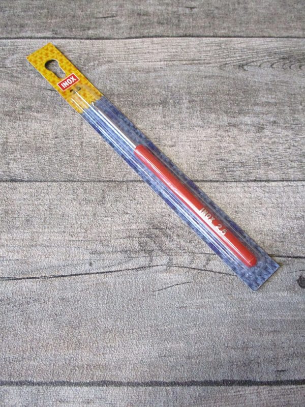 Häkelnadel-INOX-Prym-25-rot