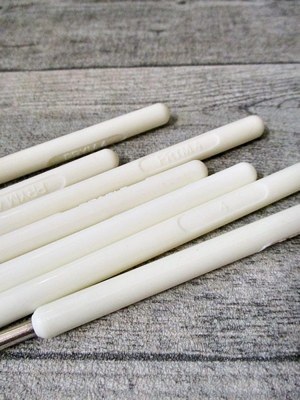 Häkelnadel Stärke 4,0 von Prym (silber-weiß) – Bild 6