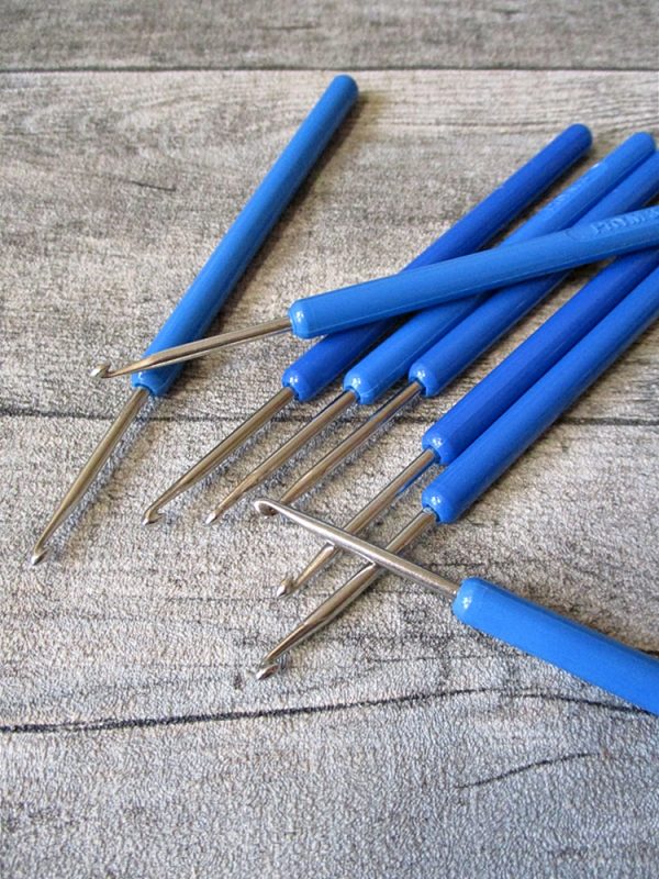 Häkelnadel Stärke 3,0 von Prym (silber-blau) – Bild 6