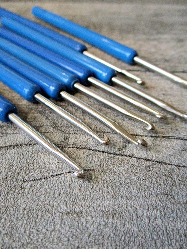 Häkelnadel Stärke 3,0 von Prym (silber-blau) – Bild 2