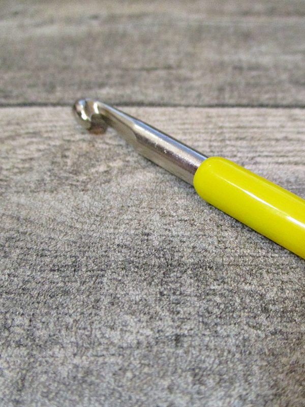 Häkelnadel Stärke 6 von Prym (silber-gelb) – Bild 6