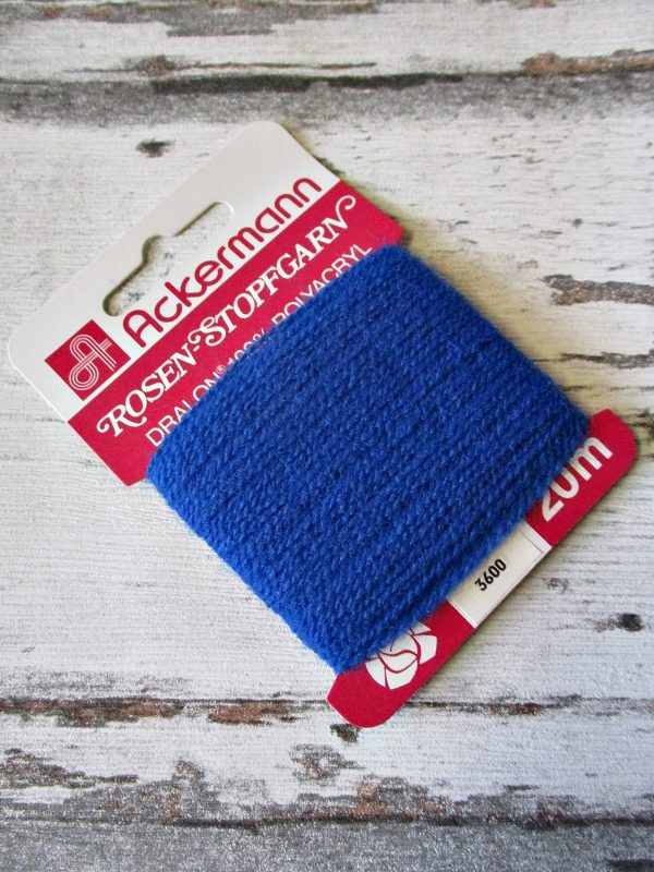 Rosenstopfgarn 3600 (blau) von Ackermann