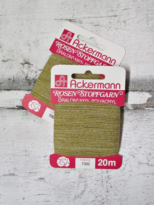 Rosenstopfgarn 7002 (goldbeige) von Ackermann – Bild 6