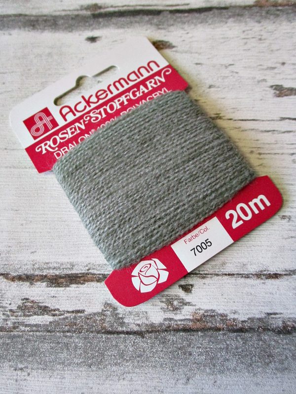 Rosenstopfgarn 7005 (grau) von Ackermann