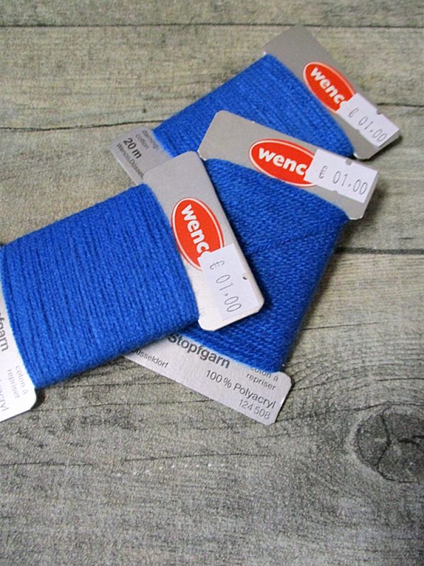 Stopfgarn (blau) von Wenco – Bild 5