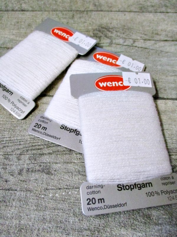 Stopfgarn (weiß) von Wenco – Bild 4