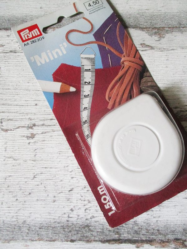Maßband Metermaß "Mini" von Prym (weiß)