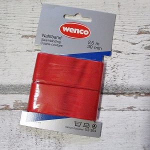 nco Baumwolle rot 30mm - Woolnerd