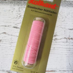 Nähgummi rosa Rotkant - Woolnerd