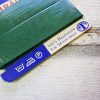 Schrägband Wenco dunkelgrün Baumwolle Indanthren 24mm 5m ungefalzt - Woolnerd