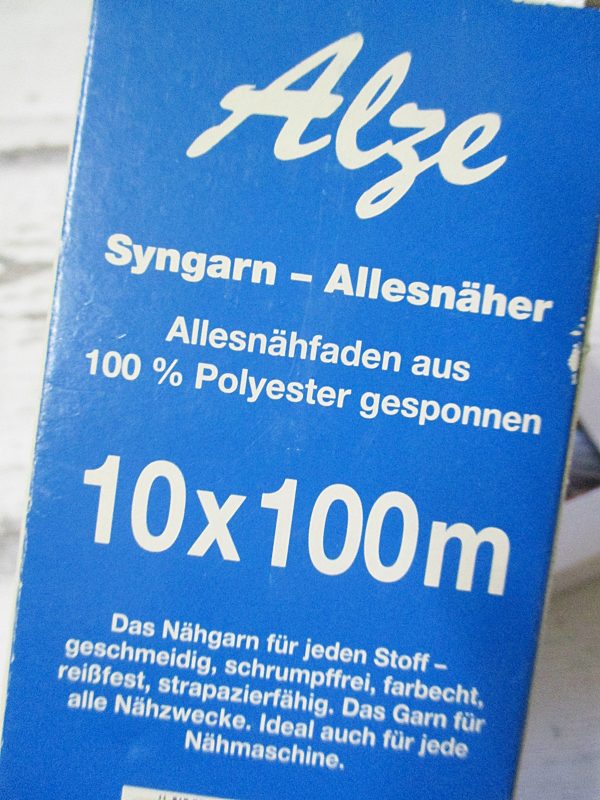 Nähgarn Alze Set Syngarn Allesnäher Polyester 10_Farben - Woolnerd