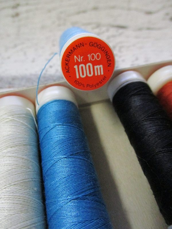 Nähgarn Kombipackung Syncord Ackermann-Göggingen 10Farben Polyester - Woolnerd