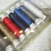 Nähgarn Obergarn Baumwolle gasiert mercerisiert farbecht 10Rollen Systema - Woolnerd