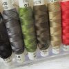 Nähgarn Obergarn Baumwolle gasiert mercerisiert farbecht 10Rollen Systema - Woolnerd