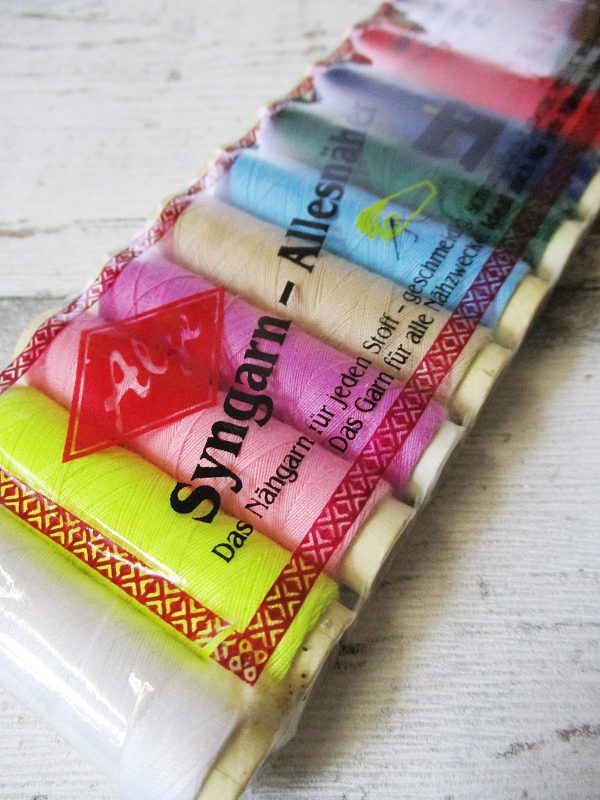 Nähgarn Syngarn Allesnäher Alze Set Polyester 12_Farben - Woolnerd