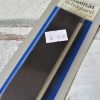 Schrägband Wenco-blau schwarz Baumwolle ungefalzt 24mm 5m - Woolnerd