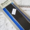 Schrägband Wenco-blau schwarz Baumwolle ungefalzt 24mm 5m - Woolnerd