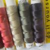 Seide schwarz rotbraun rot beige grün anthrazit - Woolnerd