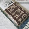 Jeansborte Baumwolle Vintage 70er braun beige JEANS - Woolnerd