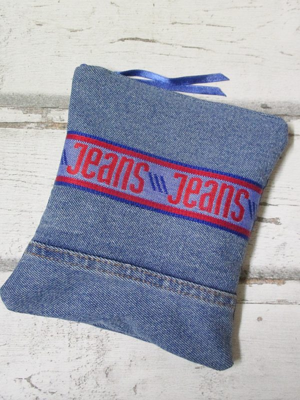 Jeansborte Zierborte Stoffbesatz 70er Jahre - JEANS – Bild 7