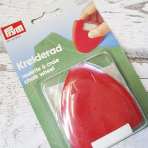 Kreiderad mit Kreidepulver