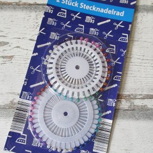 Stecknadeln Stecknadelrad bunt Set - Woolnerd