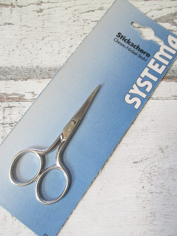 Stickschere Systema Chrom-Nickel-Stahl - Woolnerd