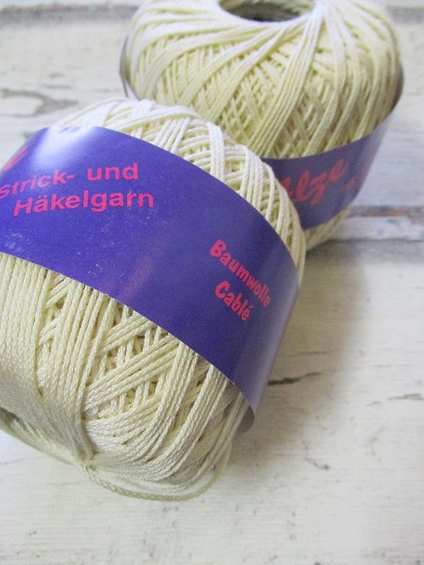 Wolle Alze cremefarben Farbe_999 Baumwolle mercerisiert - Woolnerd