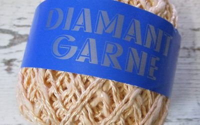 Wolle Diamantgarn Farbe_130 lachsrosa 66umwolle 34%Viskose Seidenglanz - Woolnerd