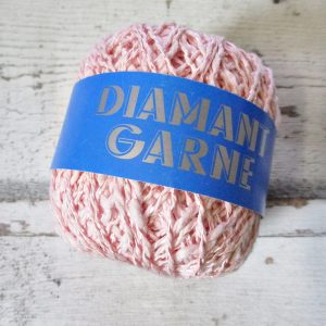 Wolle Diamantgarn Farbe_2033 rosa 66umwolle 34%Viskose Seidenglanz - Woolnerd