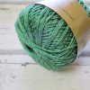 Wolle Strickgarn Iris 67%Viskose 33umwolle Farbe_14 grün - Woolnerd