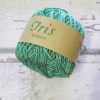 Wolle Strickgarn Iris 67%Viskose 33umwolle Farbe_14 grün - Woolnerd