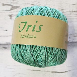 Wolle Strickgarn Iris 67%Viskose 33umwolle Farbe_14 grün - Woolnerd
