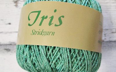 Wolle Strickgarn Iris 67%Viskose 33umwolle Farbe_14 grün - Woolnerd