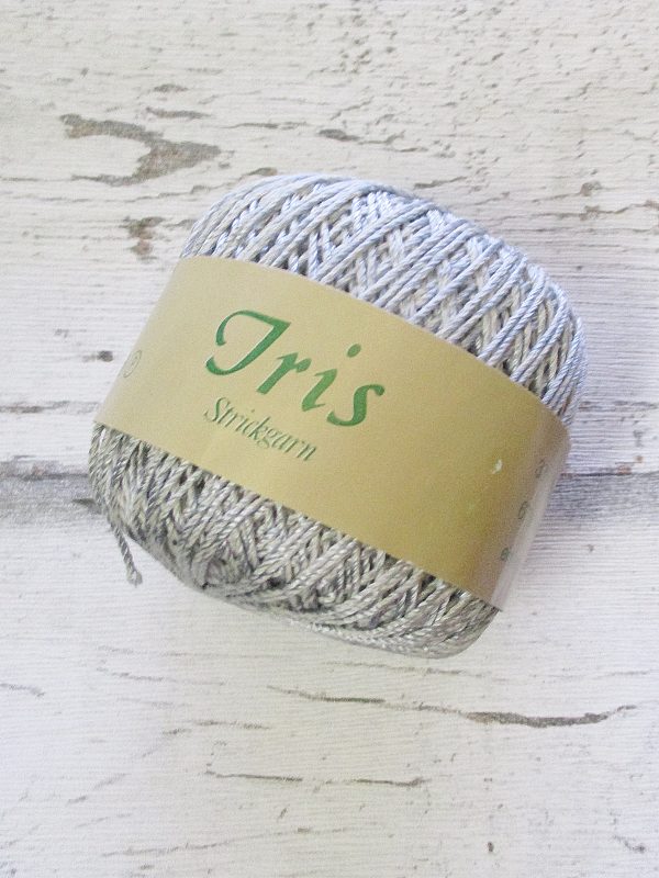 Wolle Strickgarn Iris 67%Viskose 33umwolle Farbe_18 hellgrau - Woolnerd