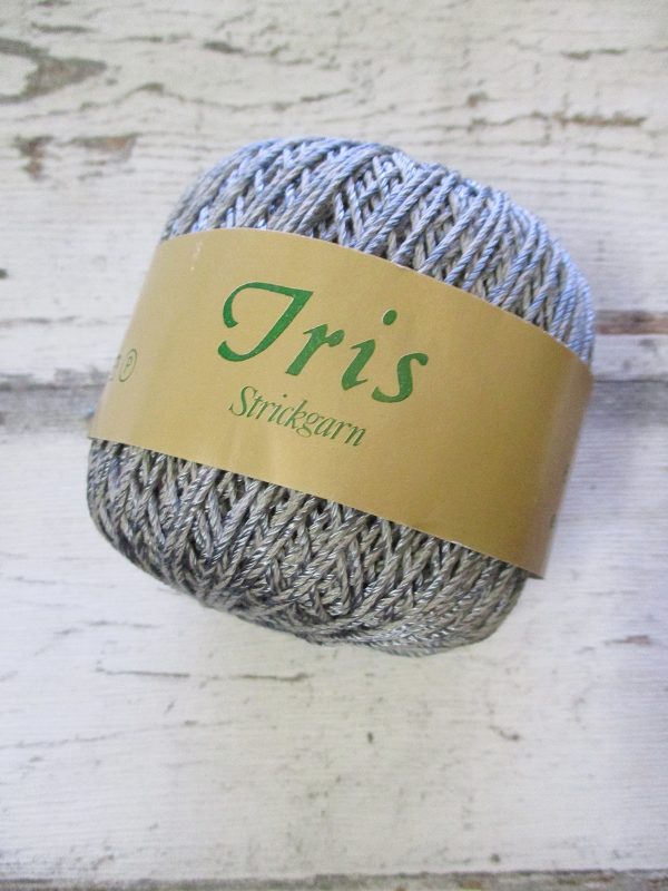Wolle Strickgarn Iris 67%Viskose 33umwolle Farbe_19 grau - Woolnerd