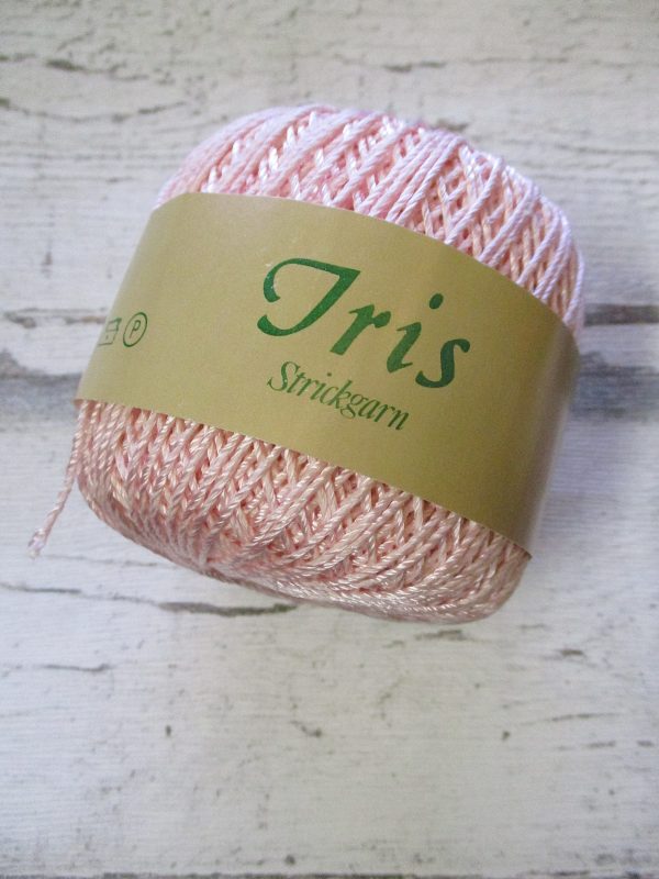 Wolle Strickgarn Iris 67%Viskose 33umwolle Farbe_6 rosa - Woolnerd