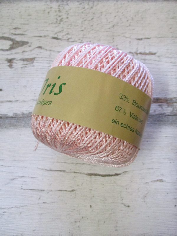 Wolle Strickgarn Iris 67%Viskose 33umwolle Farbe_6 rosa - Woolnerd