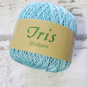 Wolle Strickgarn Iris 67%Viskose 33umwolle Farbe_7 eisblau - Woolnerd