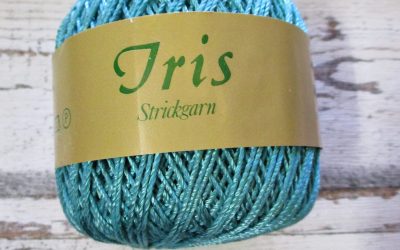 Wolle Strickgarn Iris 67%Viskose 33umwolle Farbe_8 türkis - Woolnerd