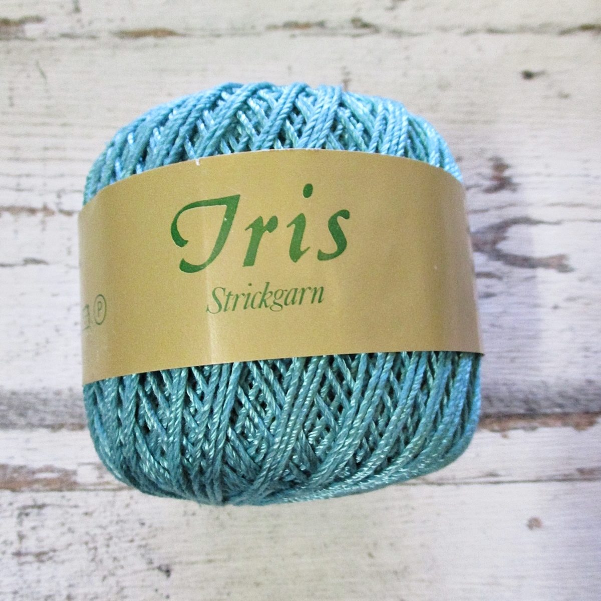 Wolle Strickgarn Iris 67%Viskose 33umwolle Farbe_8 türkis - Woolnerd