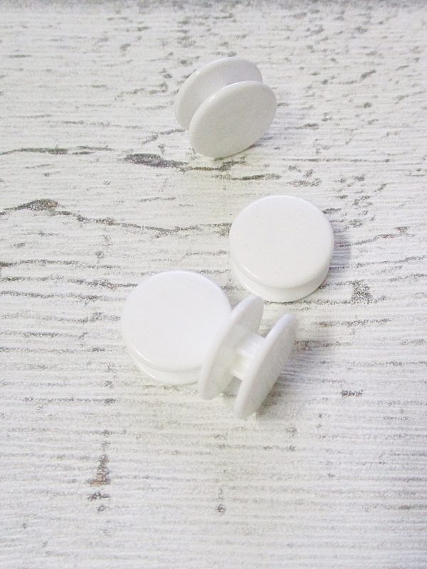 Doppelwäscheknopf (weiß) – Bild 4