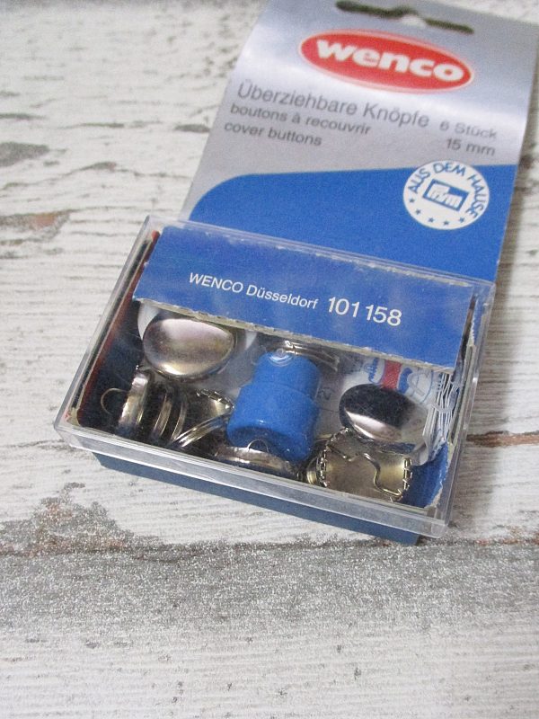 überziehbare Knöpfe (15 mm) – Bild 3