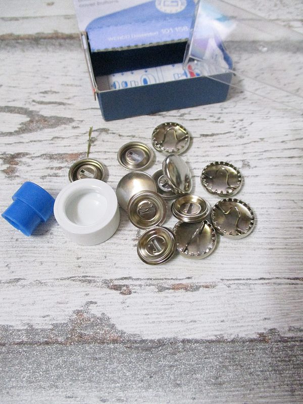 überziehbare Knöpfe (15 mm) – Bild 5