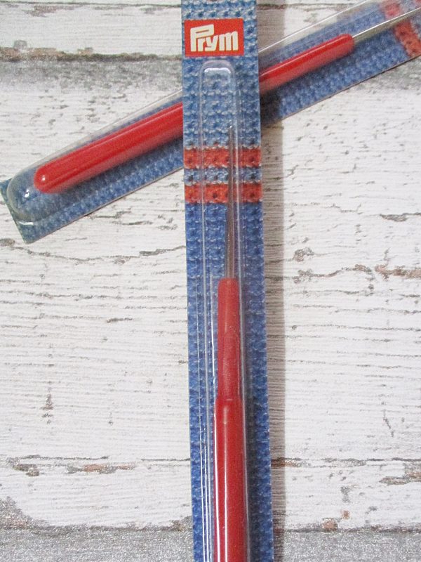 Häkelnadel Stärke 1,0 von Prym (silber-rot) – Bild 4