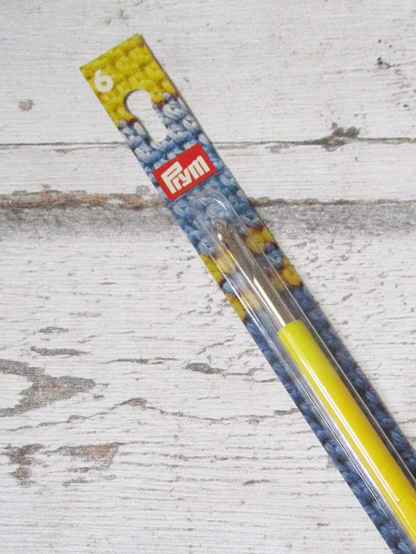 Häkelnadel Stärke 6 von Prym (silber-gelb) – Bild 4