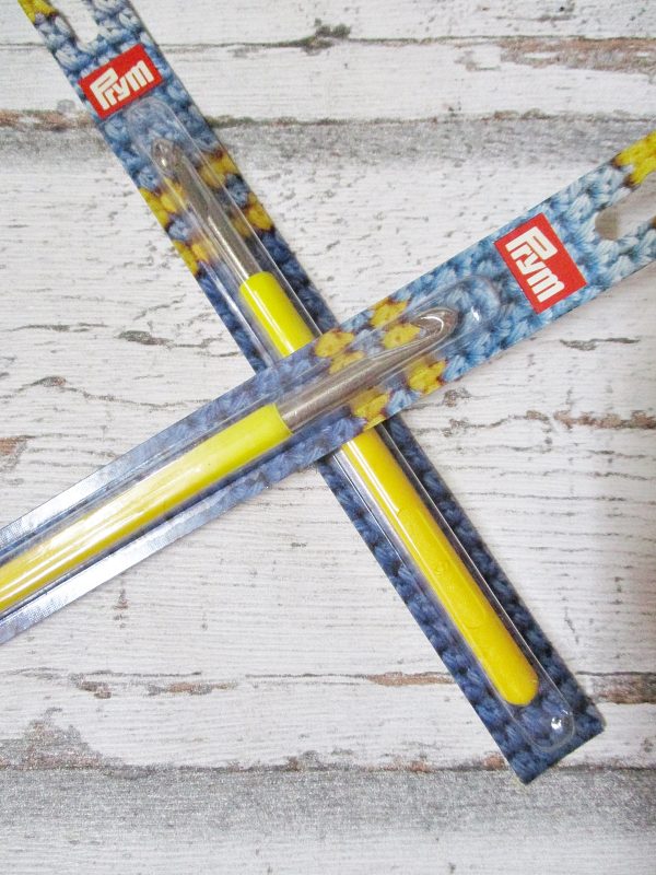 Häkelnadel Stärke 6 von Prym (silber-gelb) – Bild 6